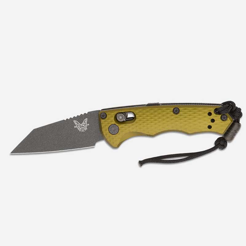 Нож Benchmade Auto Immunity CPM M4 Aluminum Woodland Green
