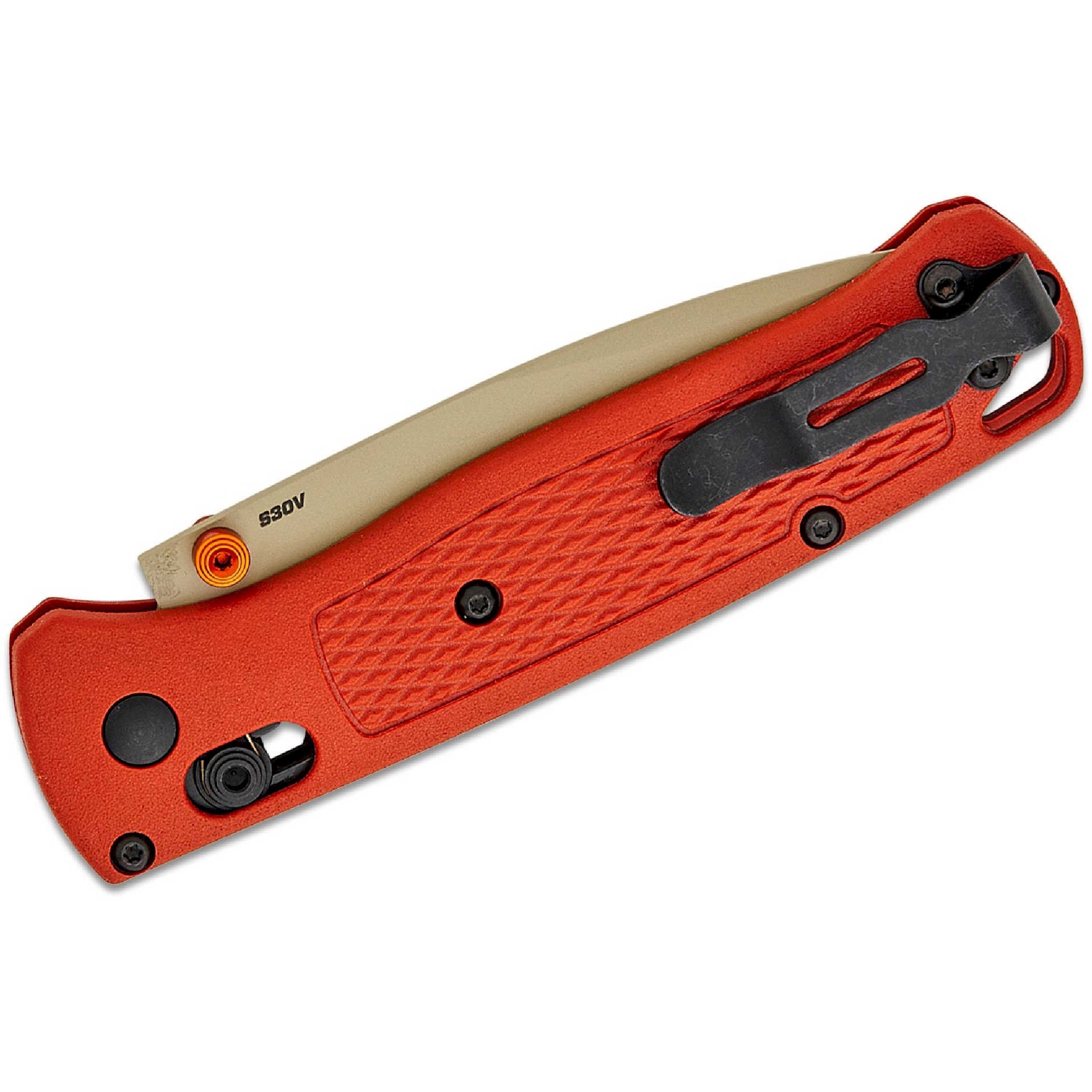 Нож Benchmade BUGOUT S30V Grivory Rust Orange 3