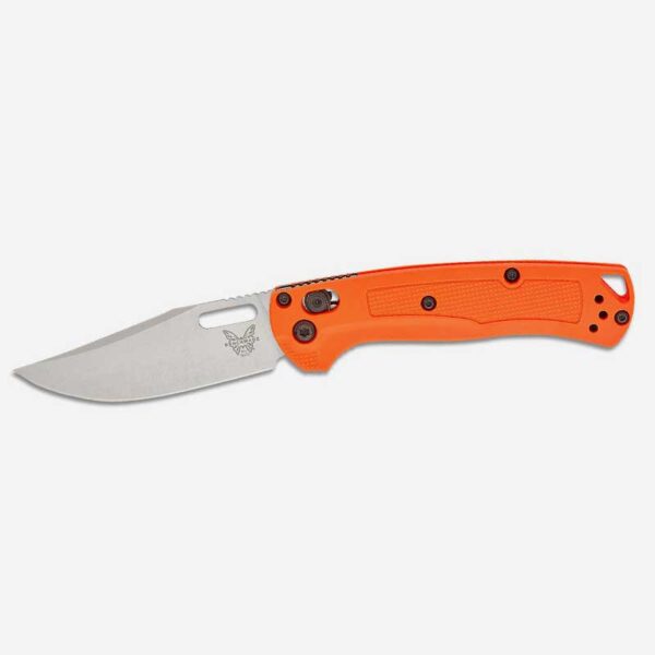 Нож Benchmade Mini Taggedout CPM-154 Grivory Orange