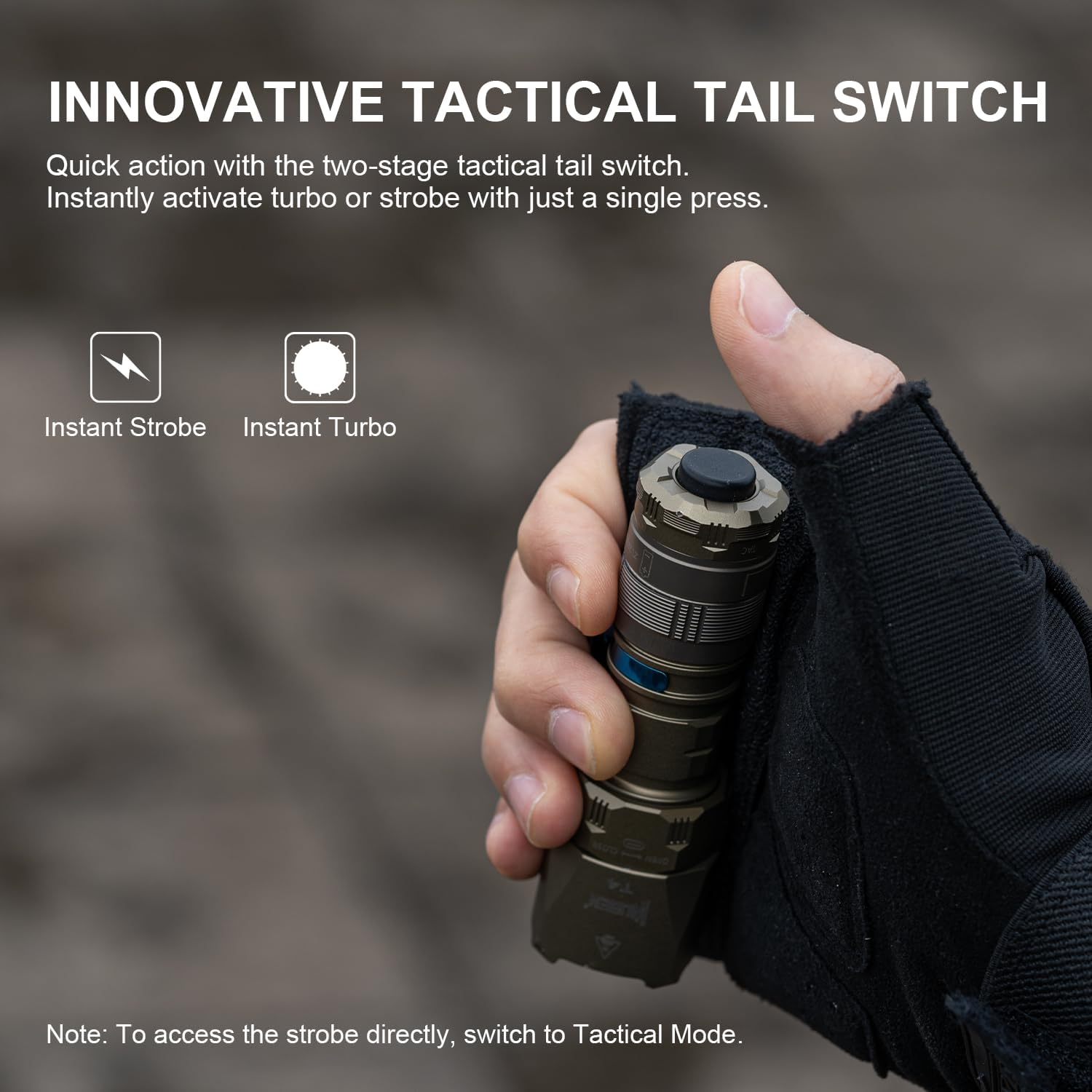 Wuben T4 Portable Tactical Flashlight 05