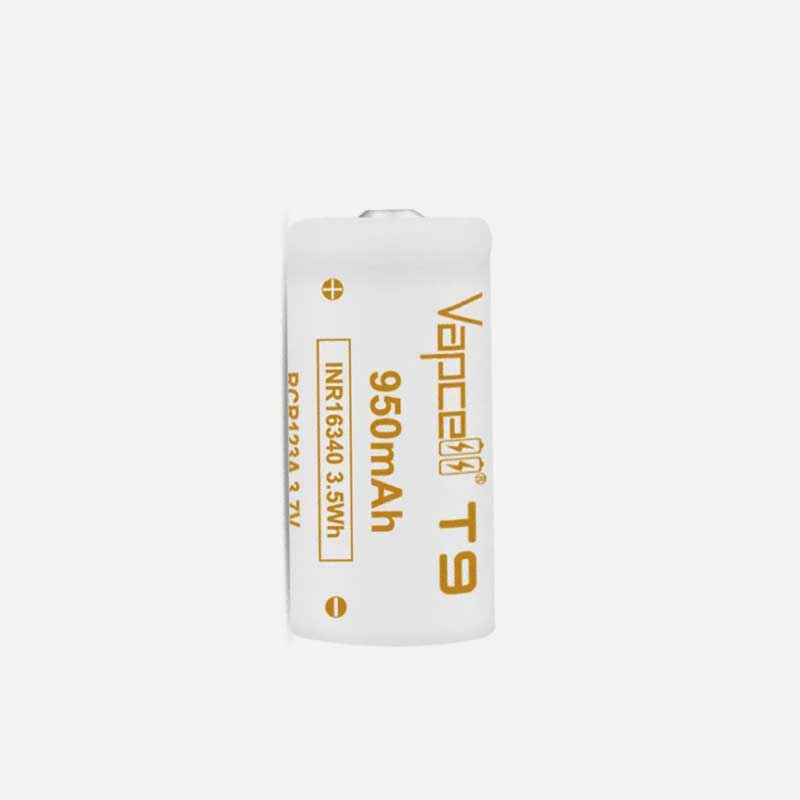 Charging battery Vapcell 16340 T9 950mAh 3A