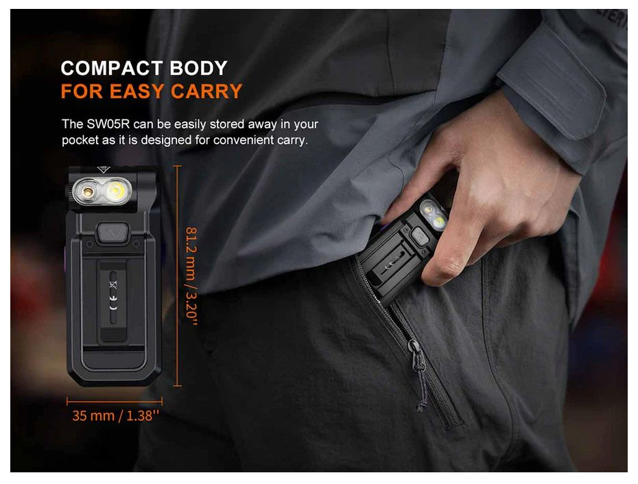 Fenix SW05R-UV – черен 20