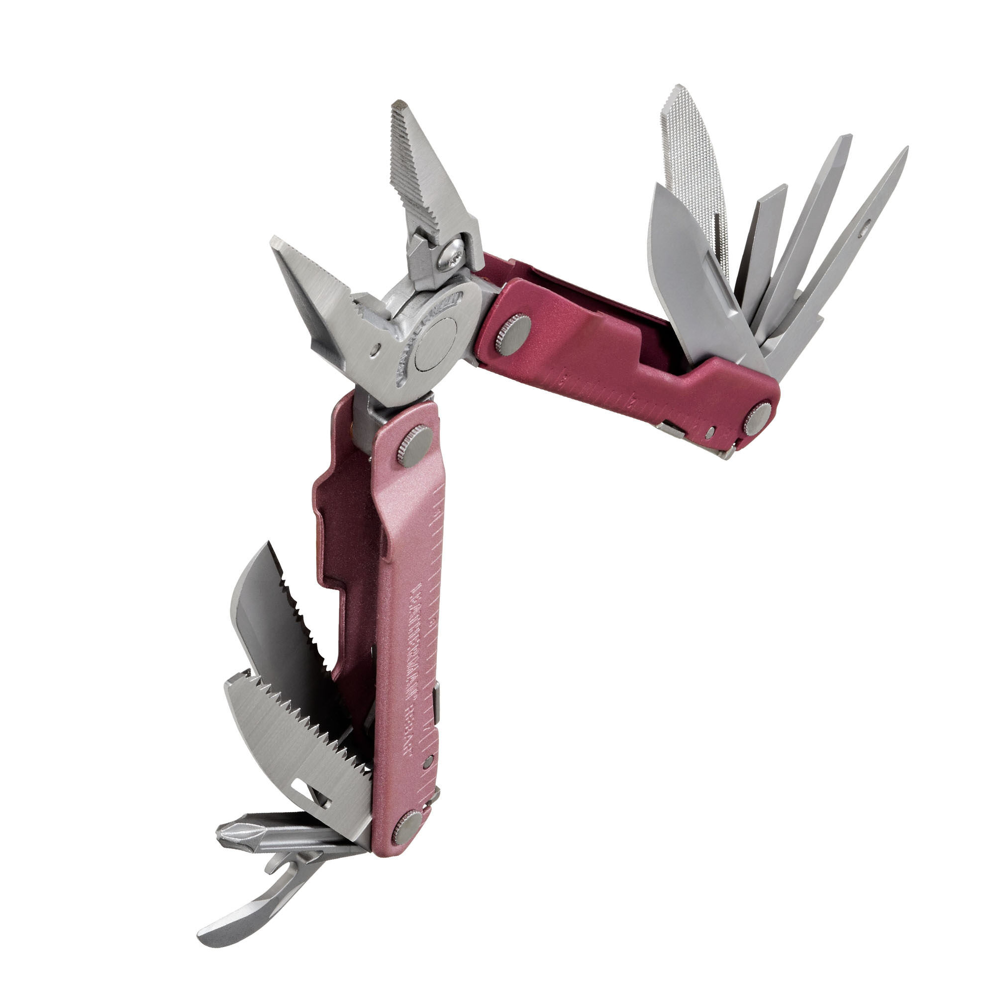 Leatherman Rebar Heathered Cranberry 3