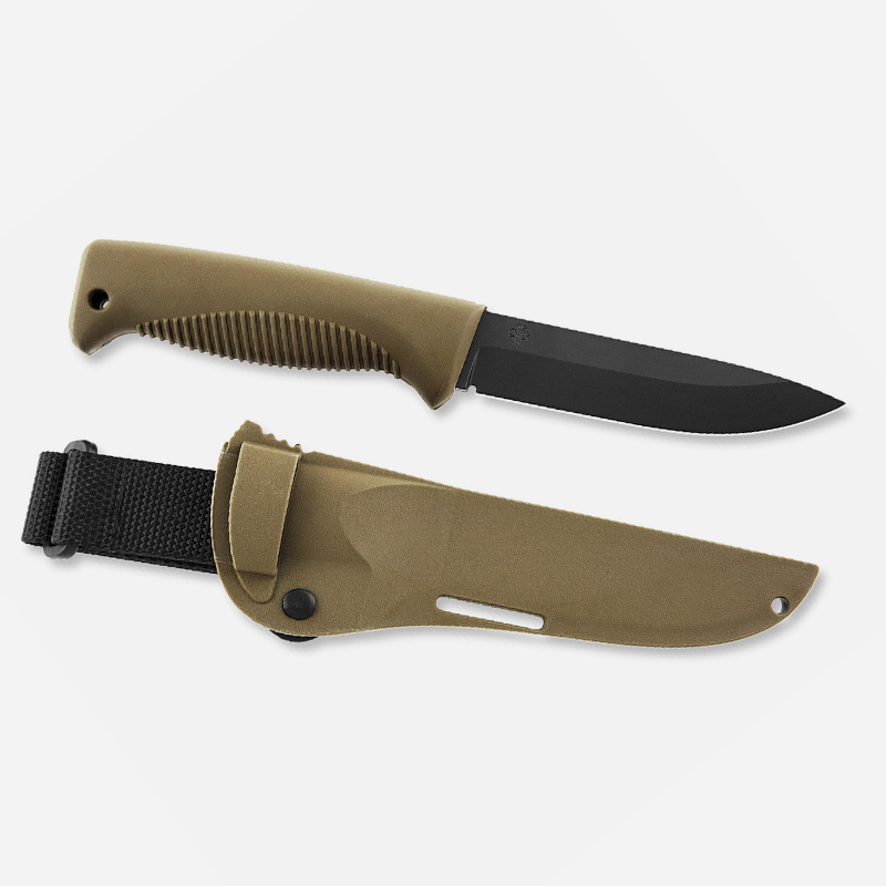 Peltonen Knives Sissipuukko M07, komposiittituppi, coyote