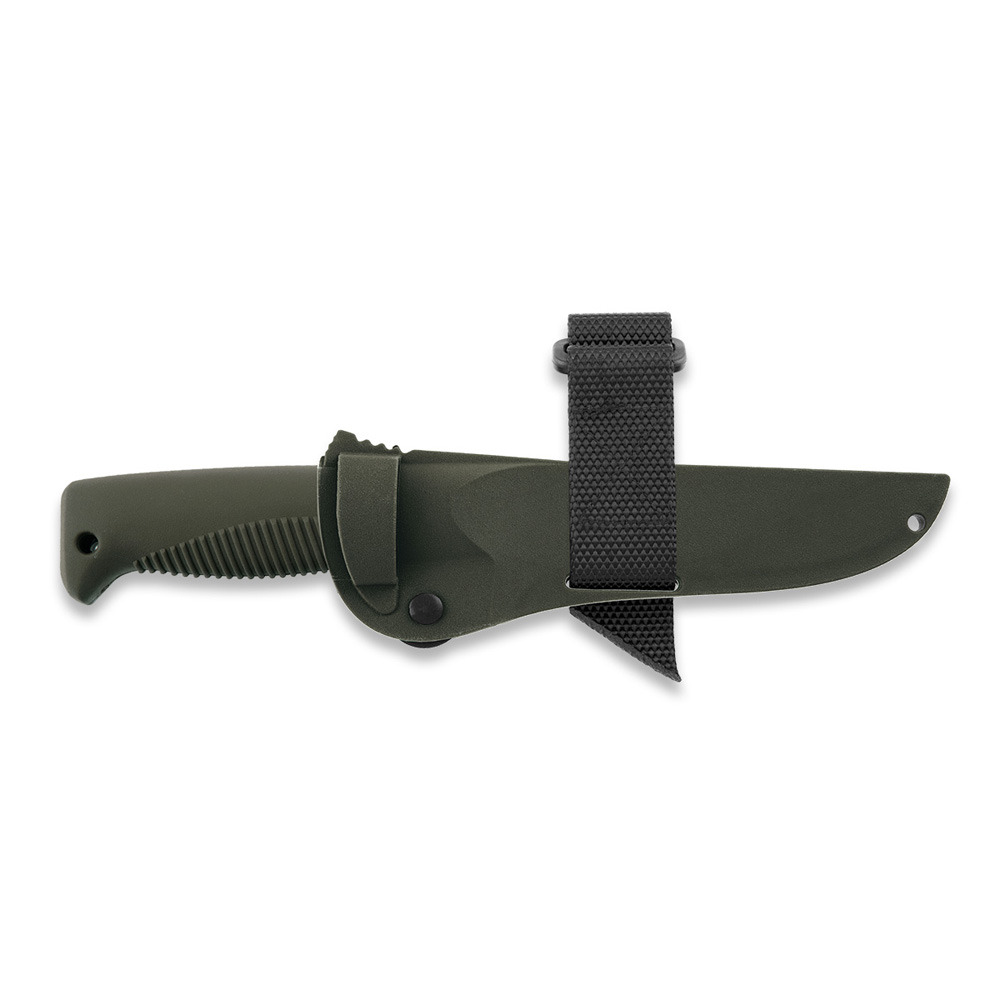 Нож Peltonen M07 Ranger Puukko 80CrV2 PTFE Teflon Green TPE Composite Sheath