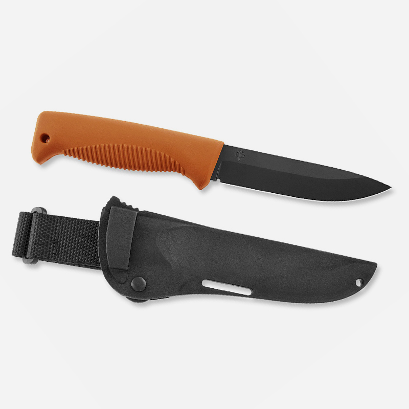 Peltonen Knives Sissipuukko M07, komposiittituppi, orange