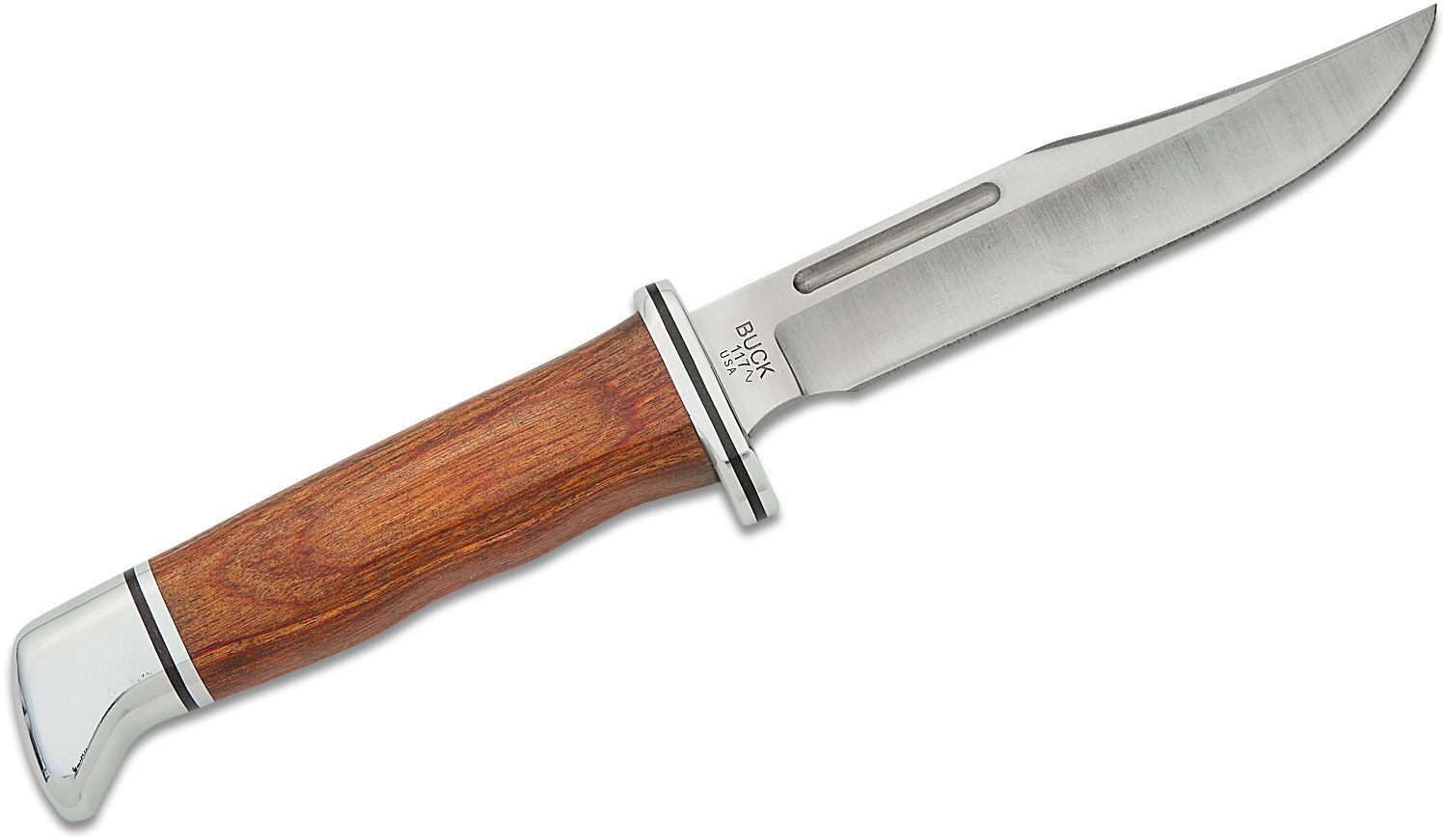 Knife Buck 117 Brahma 420HC Cocobolo
