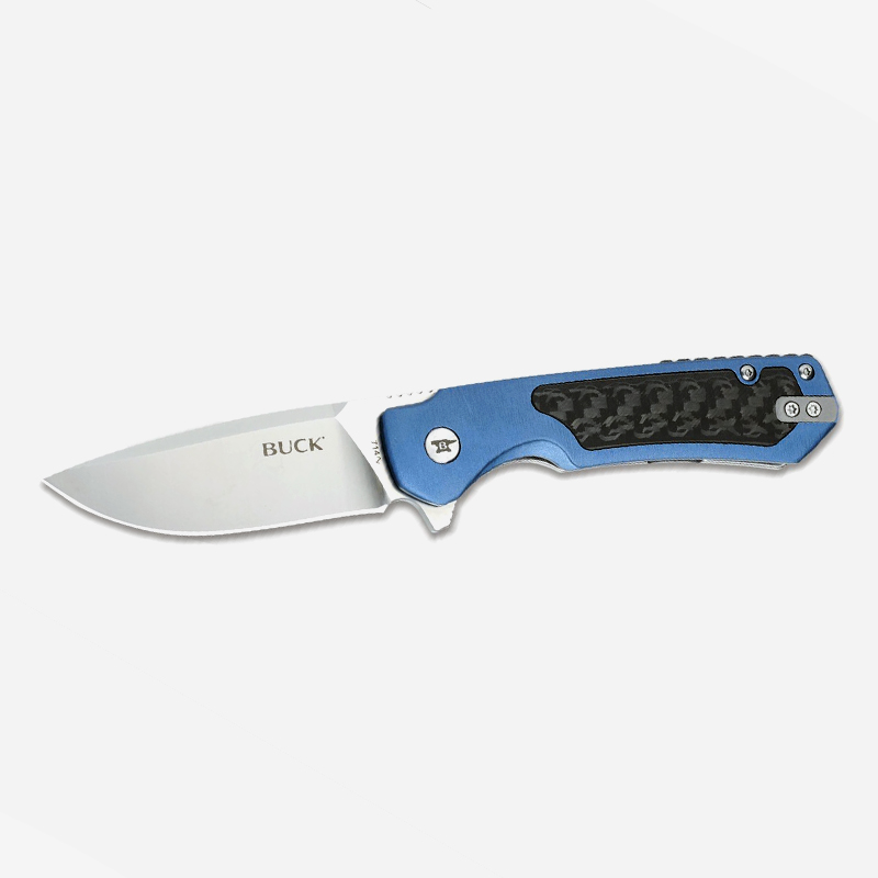 Нож Buck Knives Stinger D2 Aluminum Blue