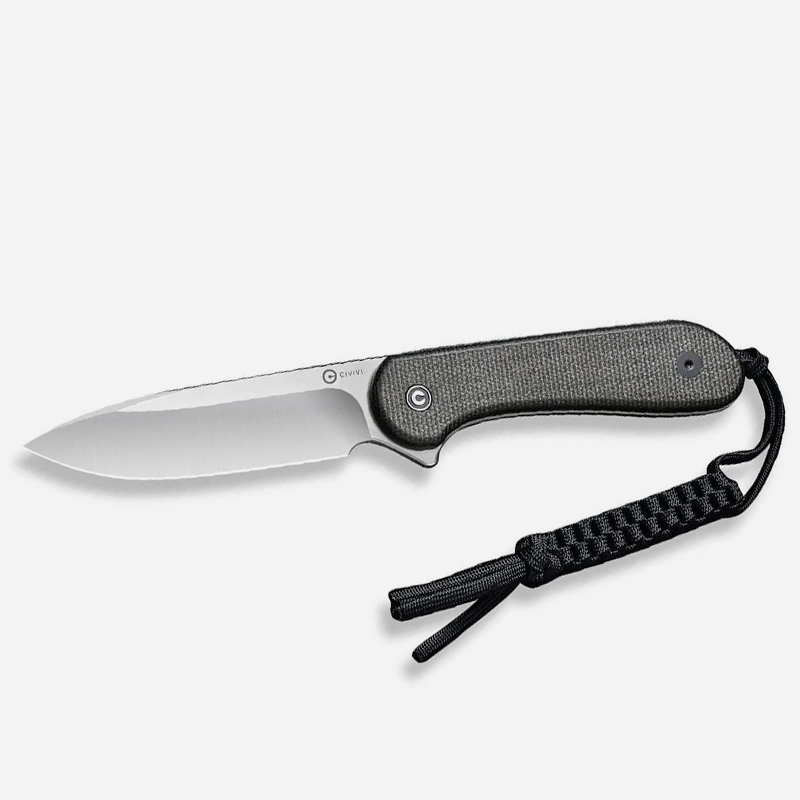 CIVIVI Fixed Blade Elementum Tactical Knife D2 Micarta