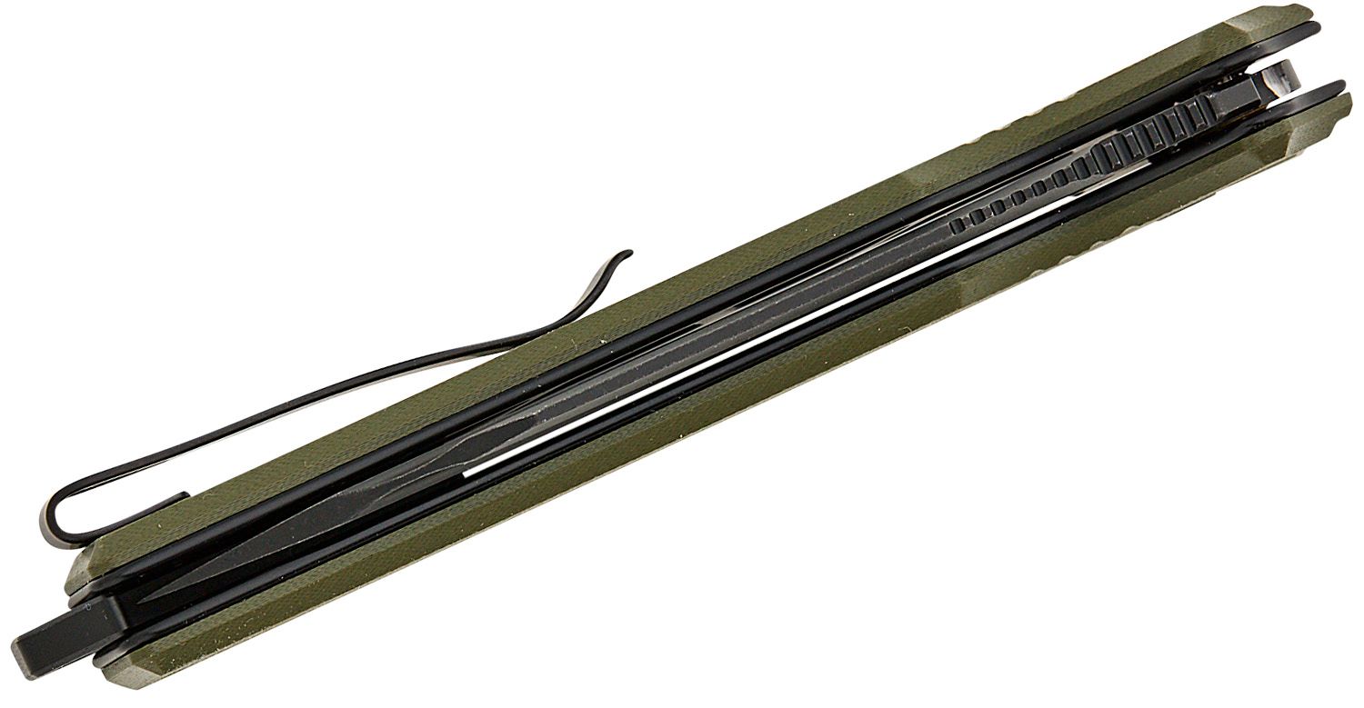 CIVIVI Neurohaptic Flipper & Button Lock Knife G10 Handle 4