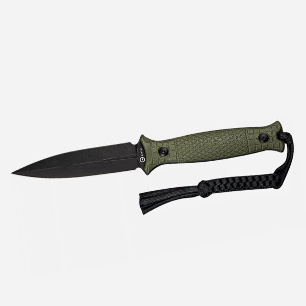 CIVIVI Perfrico Fixed Blade Knife G10 Black Green