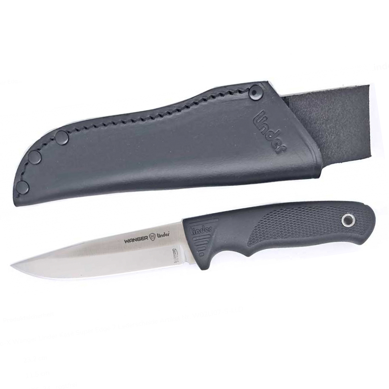 Нож Linder Joe Vogel Evo-X Super Edge 7 ATS34 TPE Black