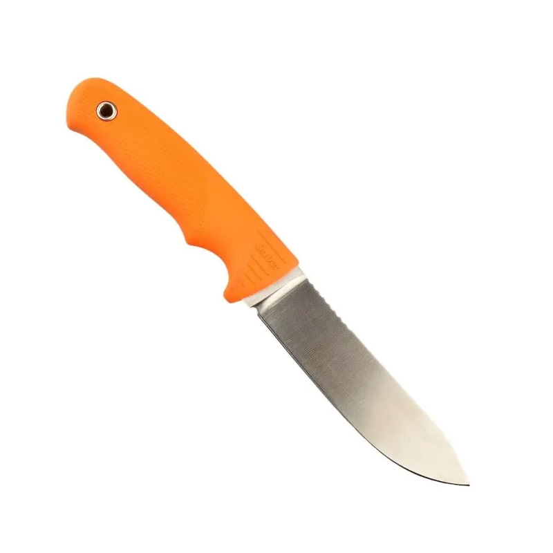 Нож Linder Super Edge 2 ATS34 TPE Orange