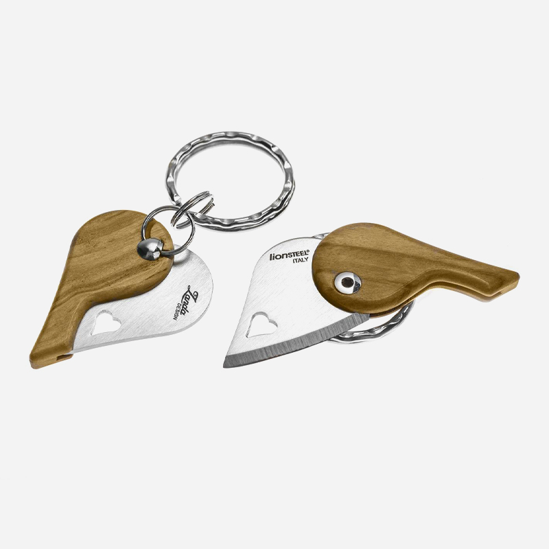 Нож Ключодържател lionSTEEL LionBeat Olive