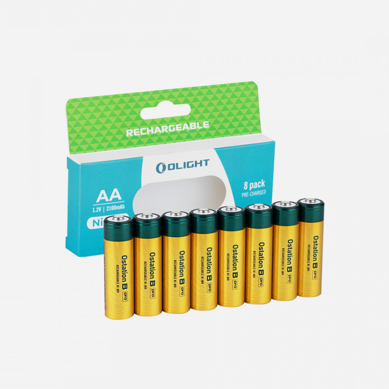 Презареждаеми батерии Olight АА за Ostation X 8бр.