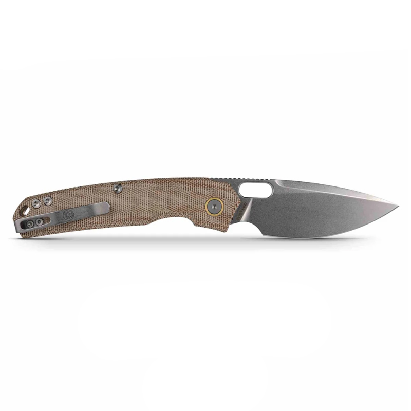 Vosteed Psyop Top Liner Lock Knife Elmax Norplex UltreX™ Micarta 3