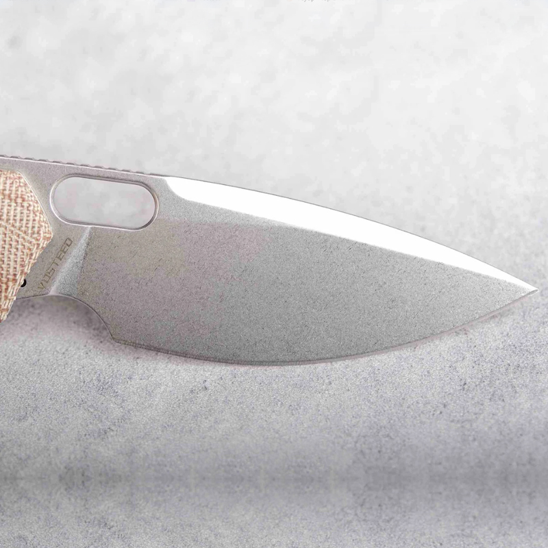 Vosteed Psyop Top Liner Lock Knife Elmax Norplex UltreX™ Micarta 4