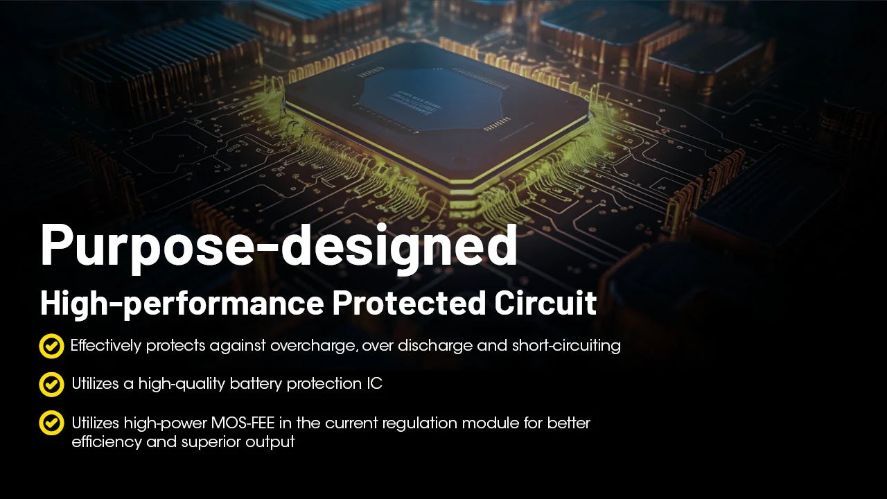 Акумулаторна Li-ion 18350 батерия с USB-C порт Nitecore NL1816R 16