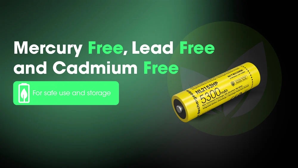 Акумулаторна Li-ion 21700 батерия Nitecore NL2153HP 18