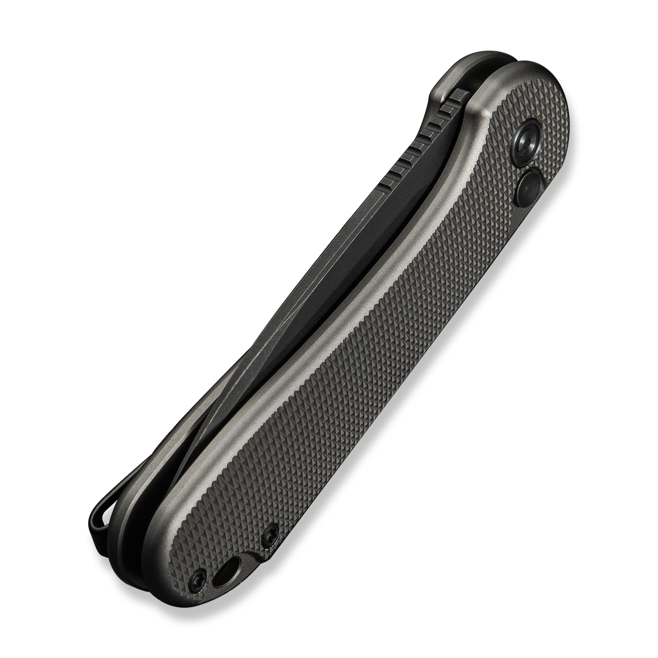 CIVIVI Button Lock Elementum II Gray Aluminum 6