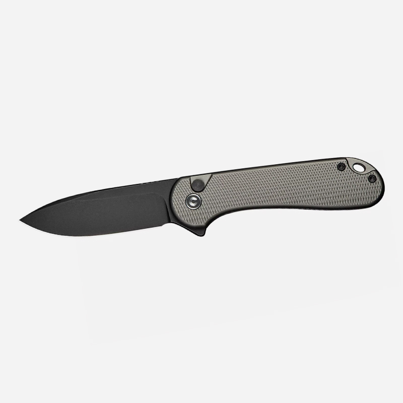 Нож CIVIVI Button Lock Elementum II Nitro-V Aluminum Gray