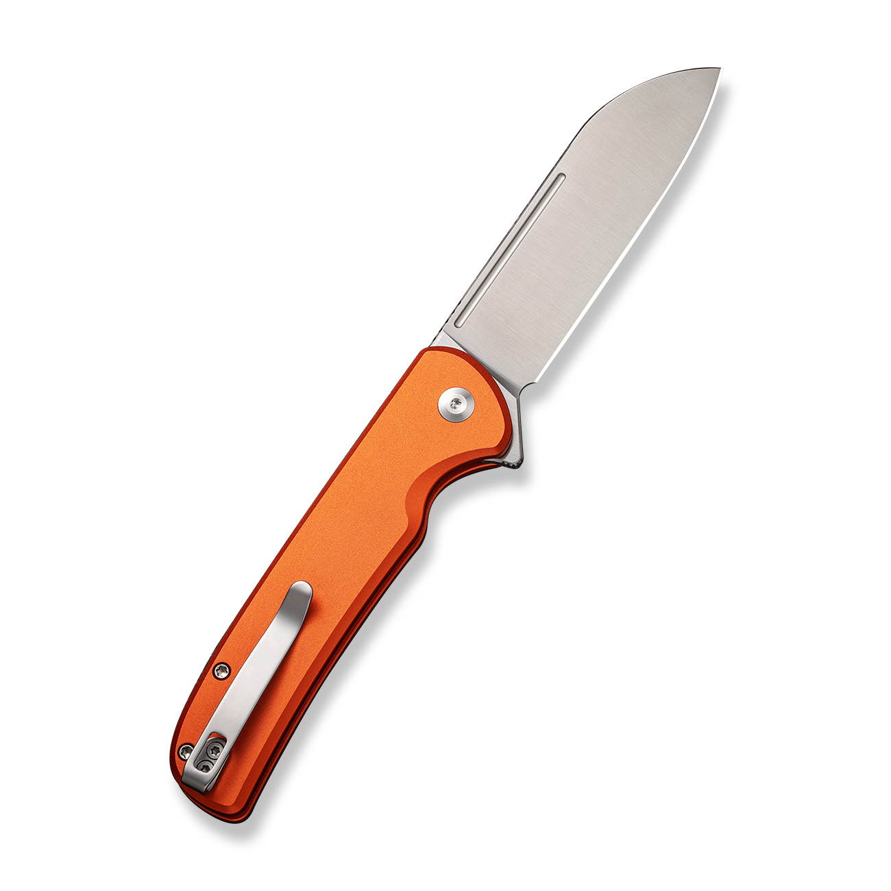 Нож CIVIVI Chevalier II 14C28N Aluminum Orange