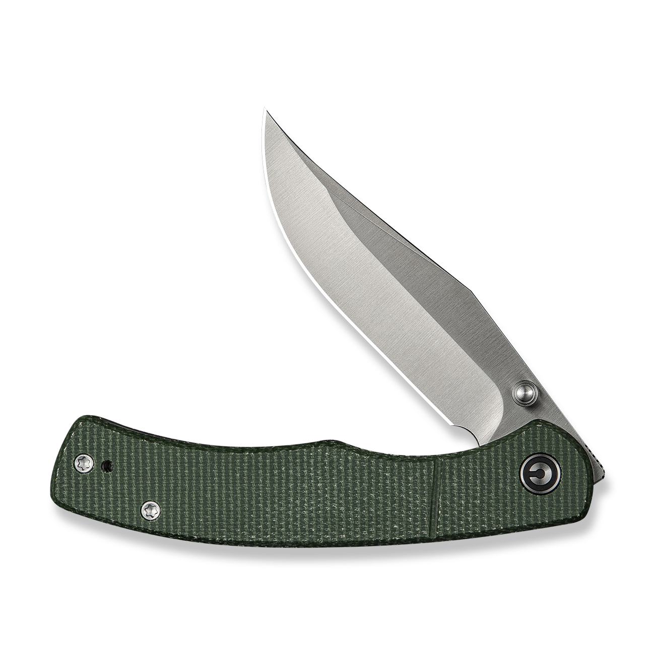 CIVIVI Clingman Green Canvas Micarta 3