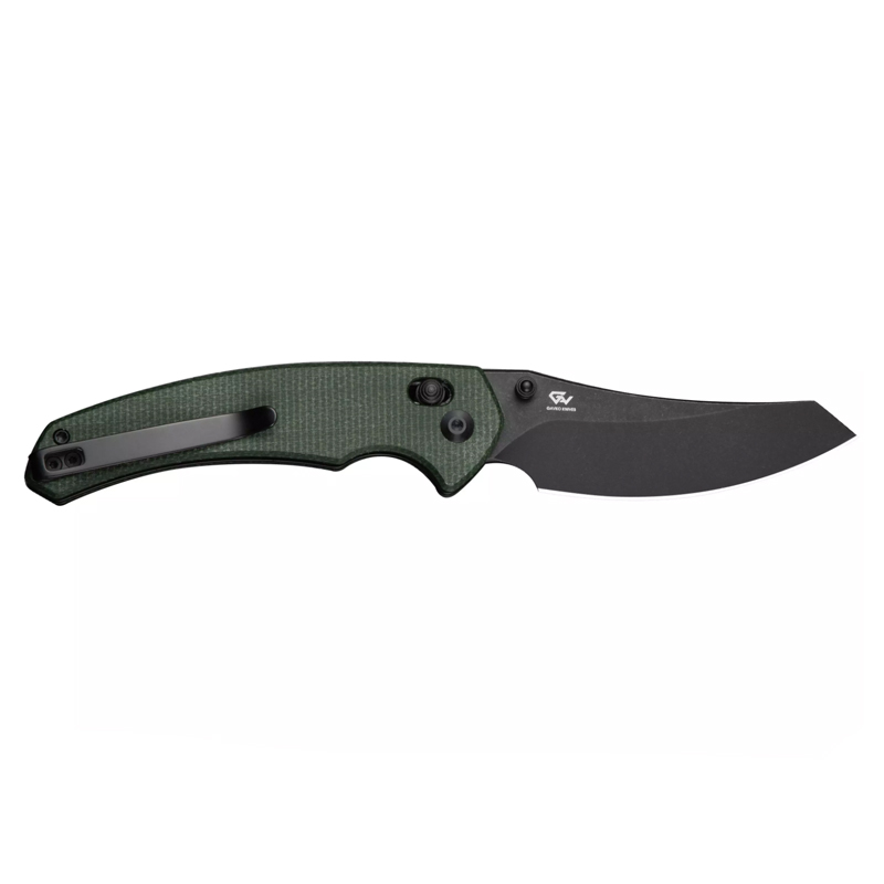 Нож CIVIVI Sixgill Thumb Stud & Crossbar Lock Nitro-V G10 Black Green