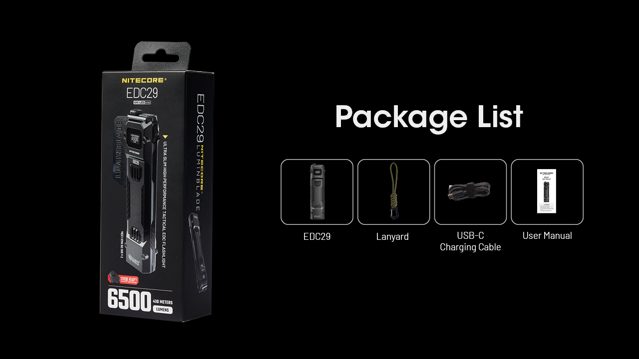 Nitecore EDC29 36
