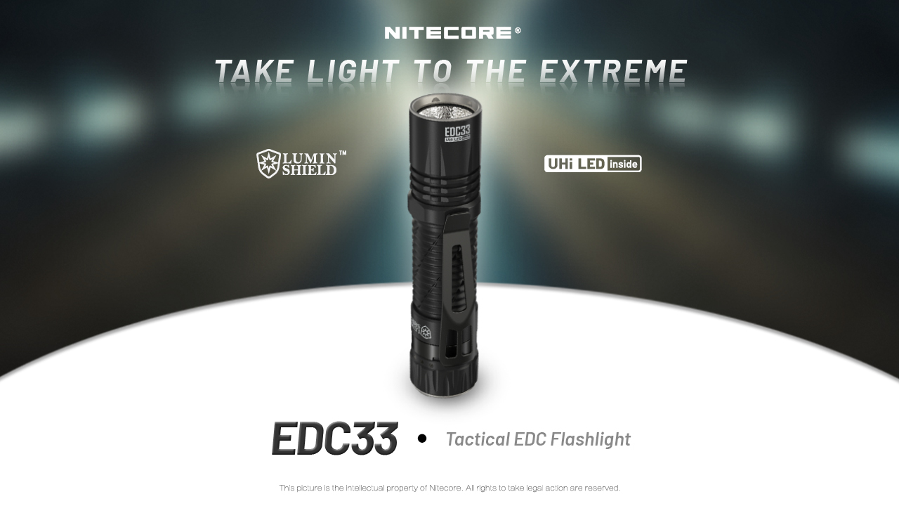 Тактически фенер Nitecore EDC33 4000 Лумена 450 м
