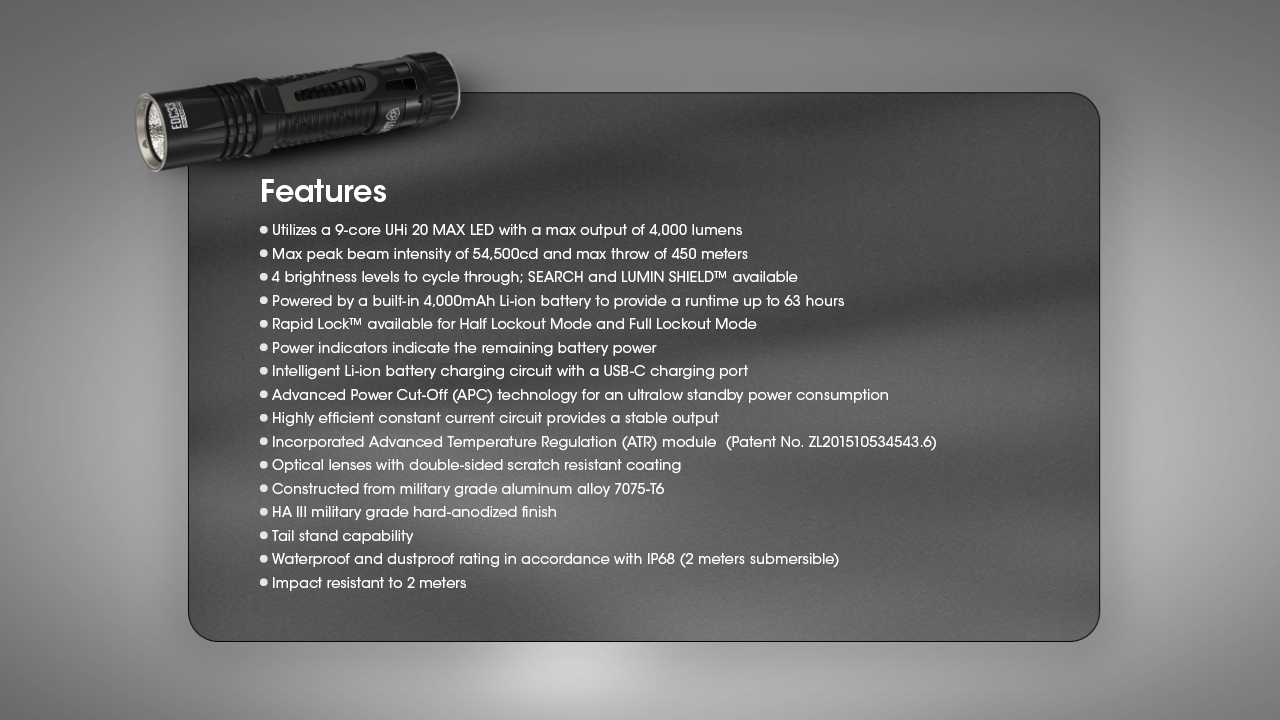 Nitecore EDC33 29