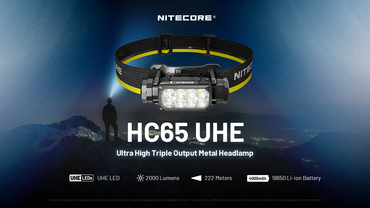 Nitecore HC65 UHE 13