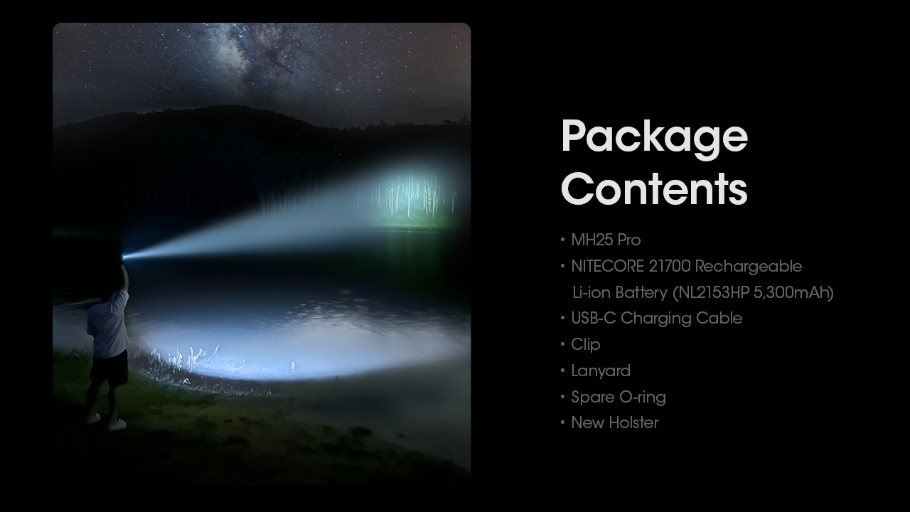 Nitecore MH25 PRO 25