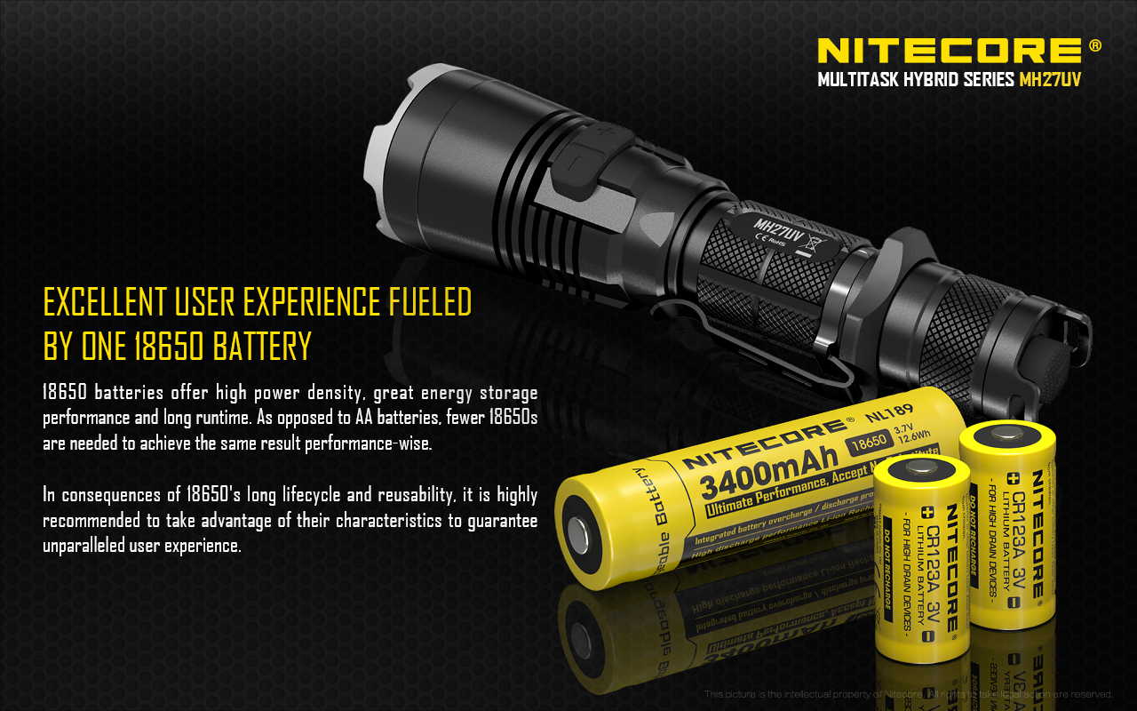 Nitecore MH27UV 18