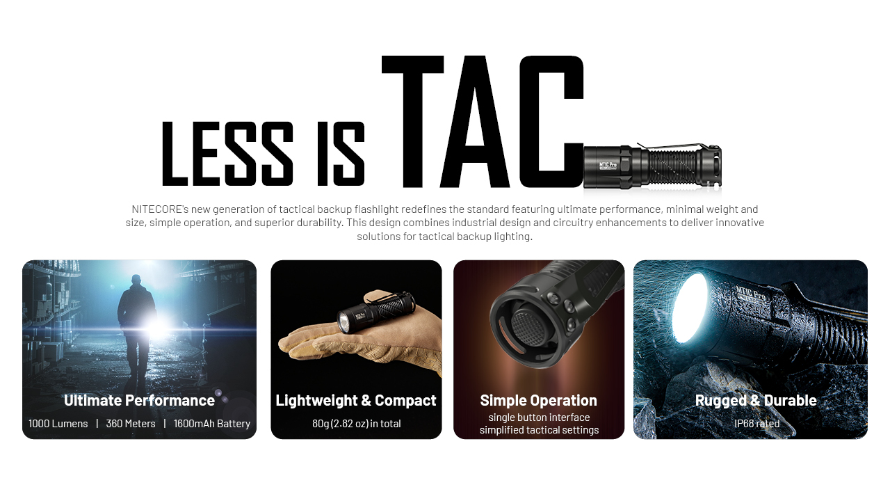 Nitecore MT1C Pro 15