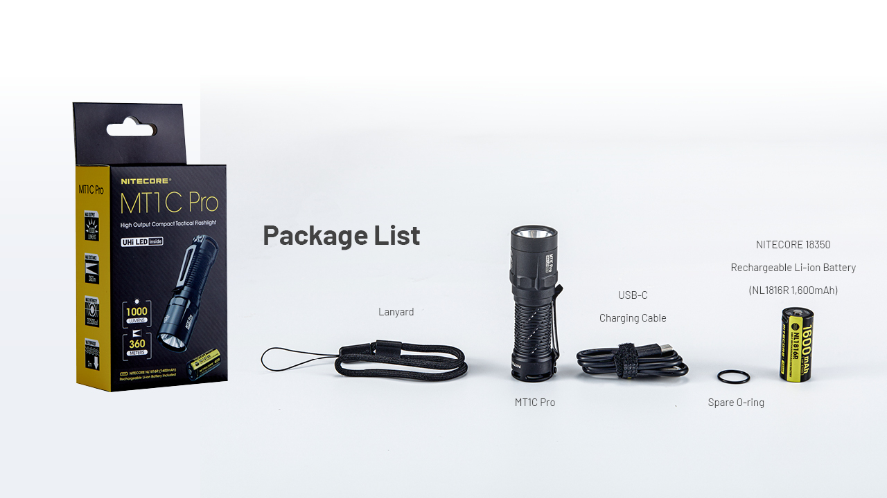 Nitecore MT1C Pro 28