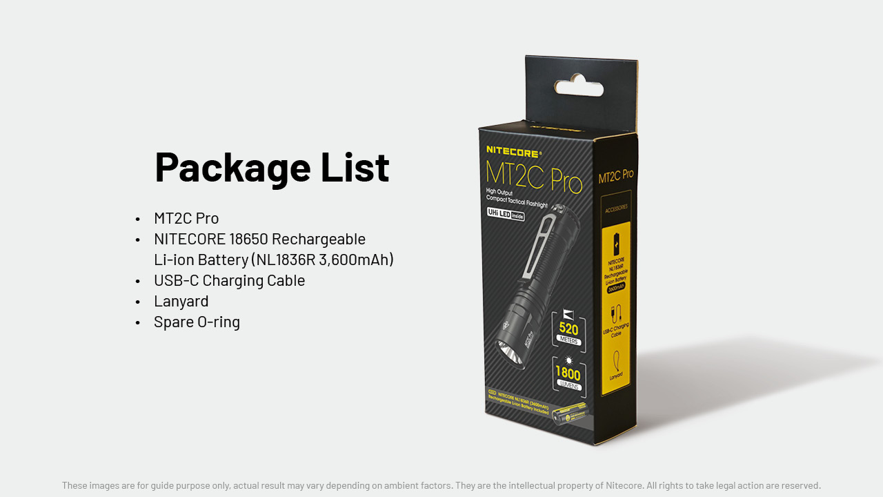 Nitecore MT2C PRO 25