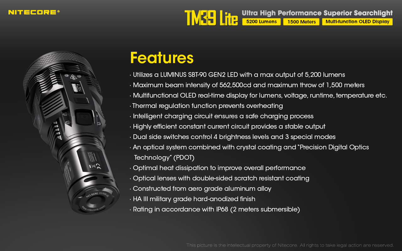 Nitecore TM39 Lite 23