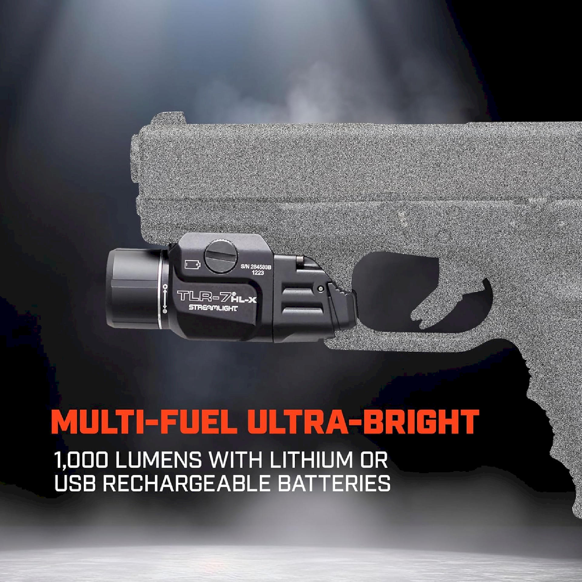 Streamlight TLR-7 HL-X USB Charger Black 7