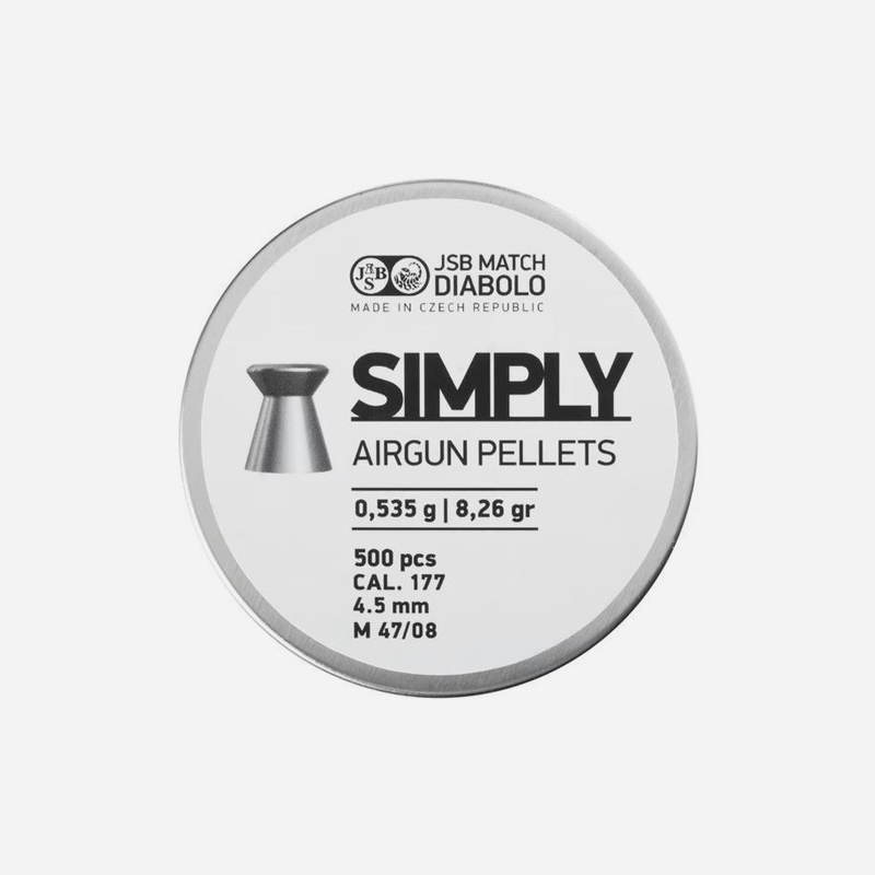JSB Diabolo Simply / 4.5 / 0.535 g / 500