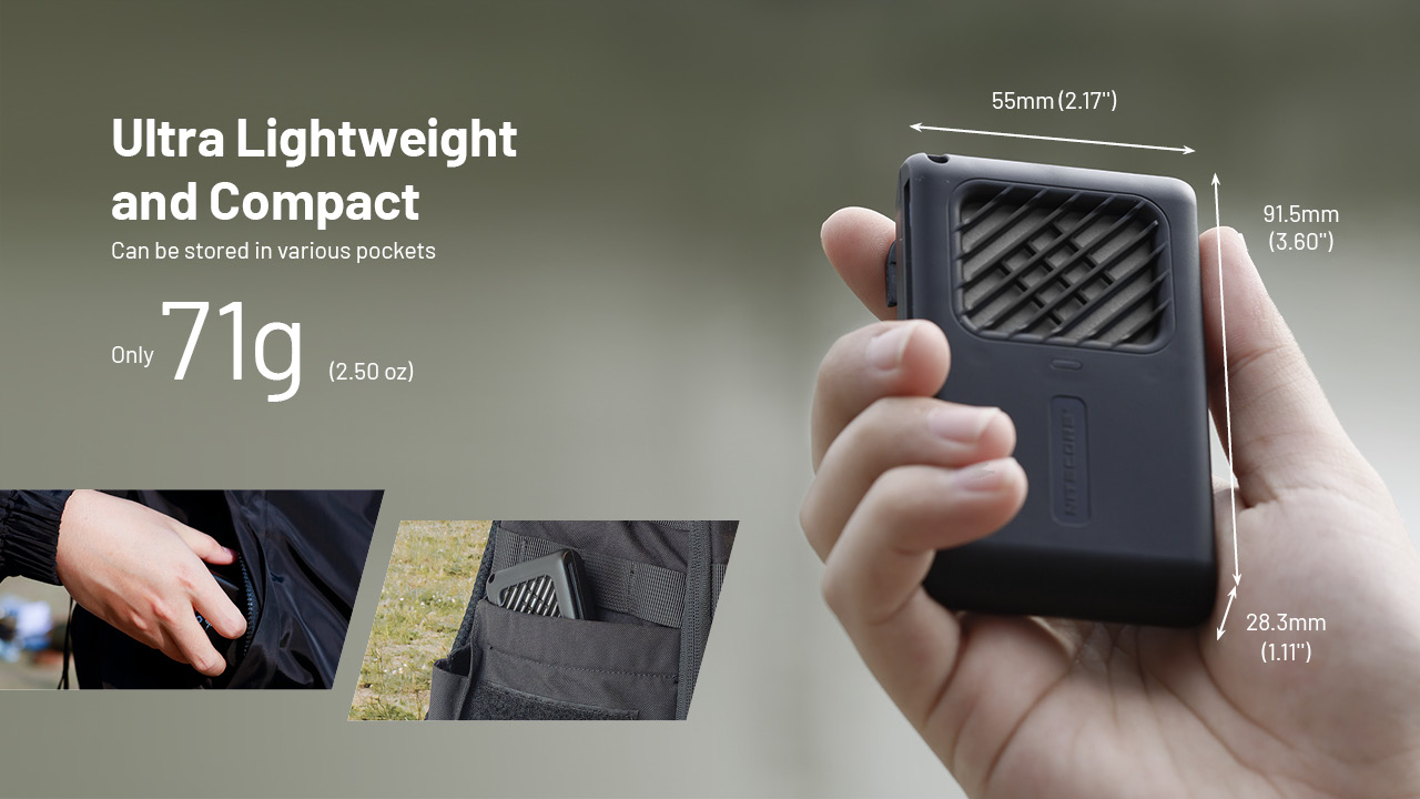 Nitecore EMR 06 Rechargeable Mosquito Repeller 6