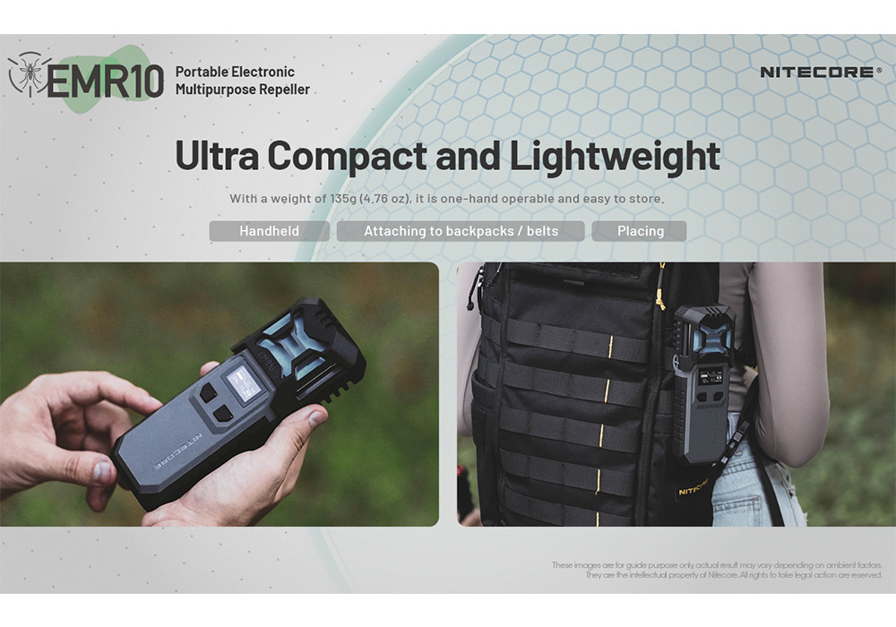 Nitecore EMR10 Rechargeable Mosquito Repeller 19