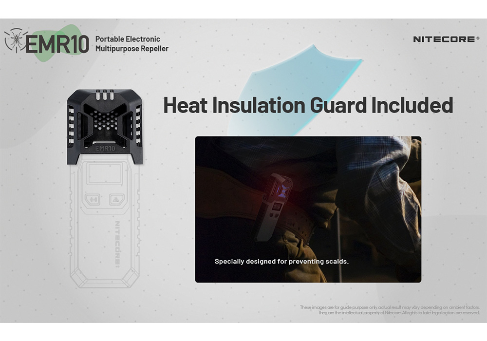 Nitecore EMR10 Rechargeable Mosquito Repeller 24