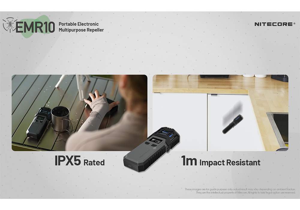 Nitecore EMR10 Rechargeable Mosquito Repeller 25