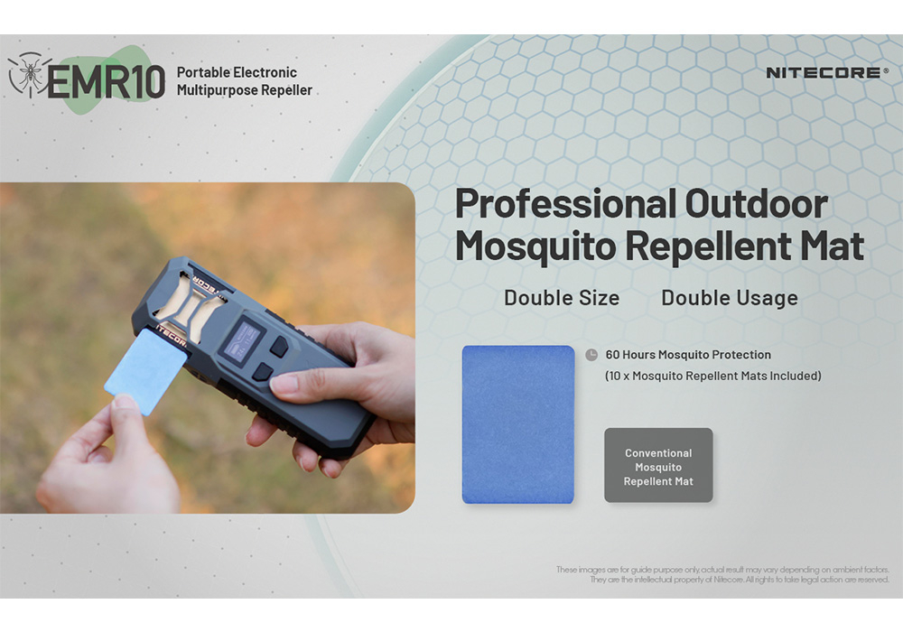 Nitecore EMR10 Rechargeable Mosquito Repeller 26