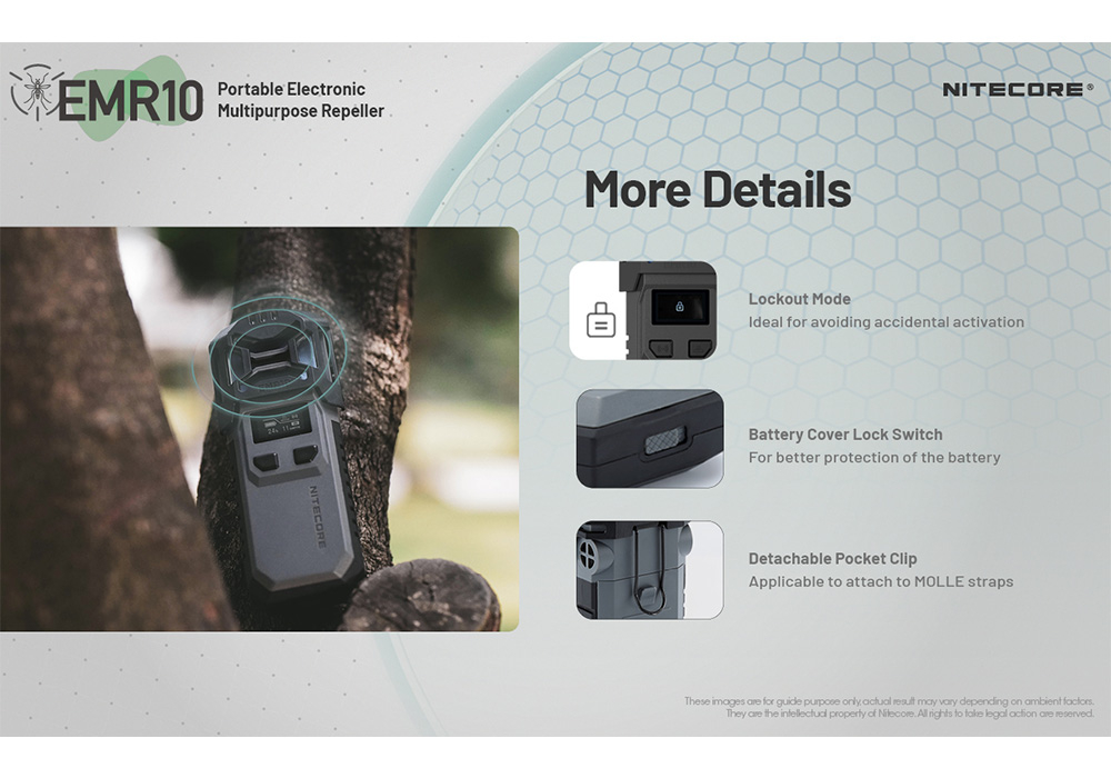 Nitecore EMR10 Rechargeable Mosquito Repeller 27