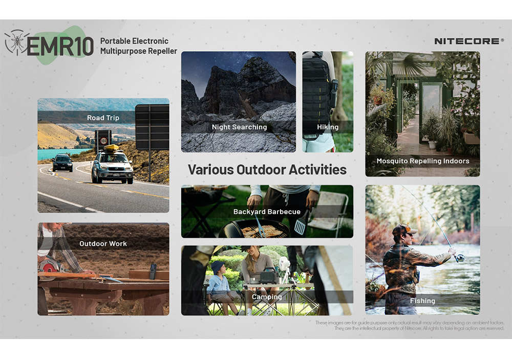 Nitecore EMR10 Rechargeable Mosquito Repeller 31