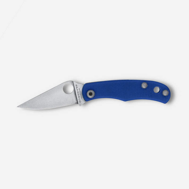 Нож Spyderco Bug 12c27 G-10 Blue