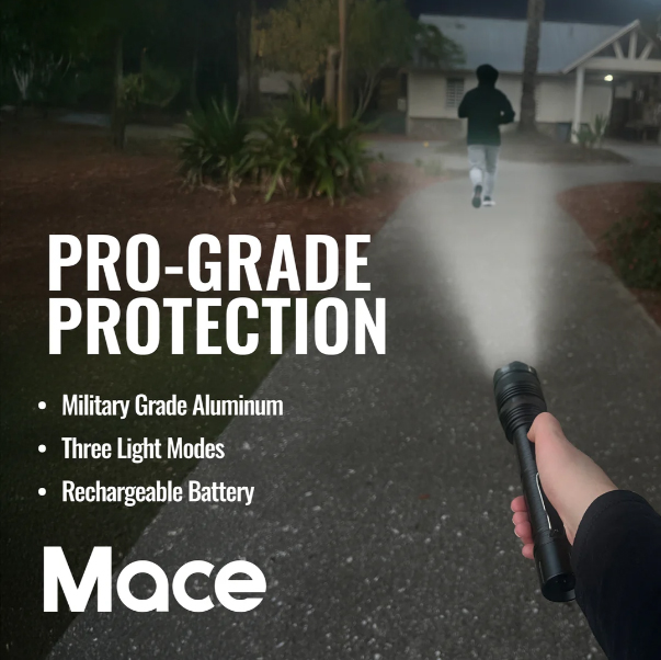 Електрошок фенер Mace Stun Gun 200 Лумена