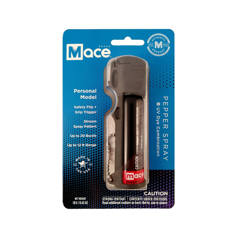 Лютив Спрей Mace Personal Pepper Spray- Black 1.4